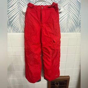 Columbia kids snow pants, size s, 8